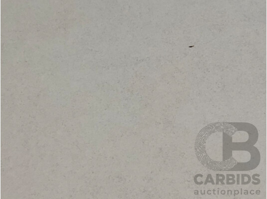 Plaza White Lappato 300mm X 600mm Porclian Wall & Floor Tiles - 9.72m2 - Brand New - ORP $631.80