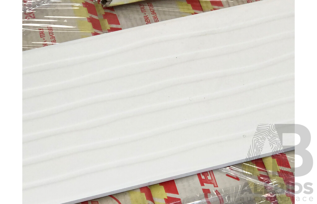 CE.DAM Hi Tech Struttura 200mm X 500mm Italian Wall Tiles - 13.05m2 - Brand New - ORP $1,174.50