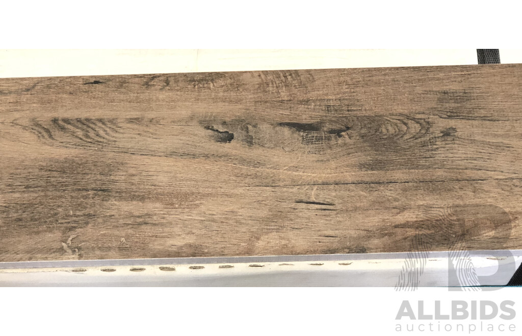 POLIS Slowood Mandorlo Matte 150mm X 1200mm Italian Floor & Wall Tiles - 22.68m2 - Brand New - ORP $2,041.20
