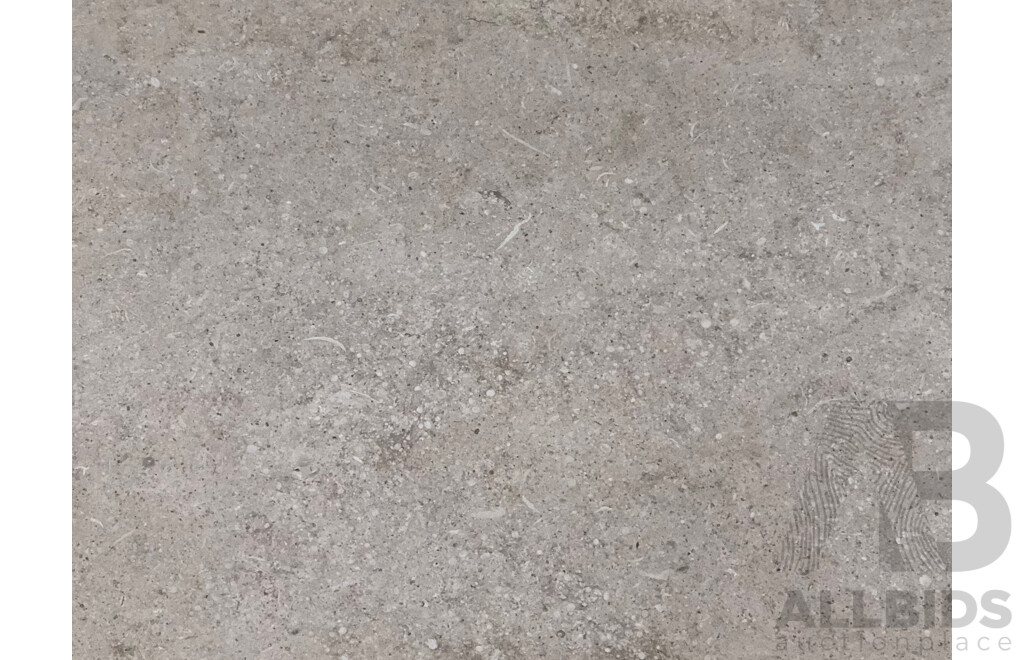 FLORIM Sensi Ivory Fossil Matte 800mm X 800mm Italian Floor & Wall Tiles - 10.24m2 - Brand New - ORP $1,126.40