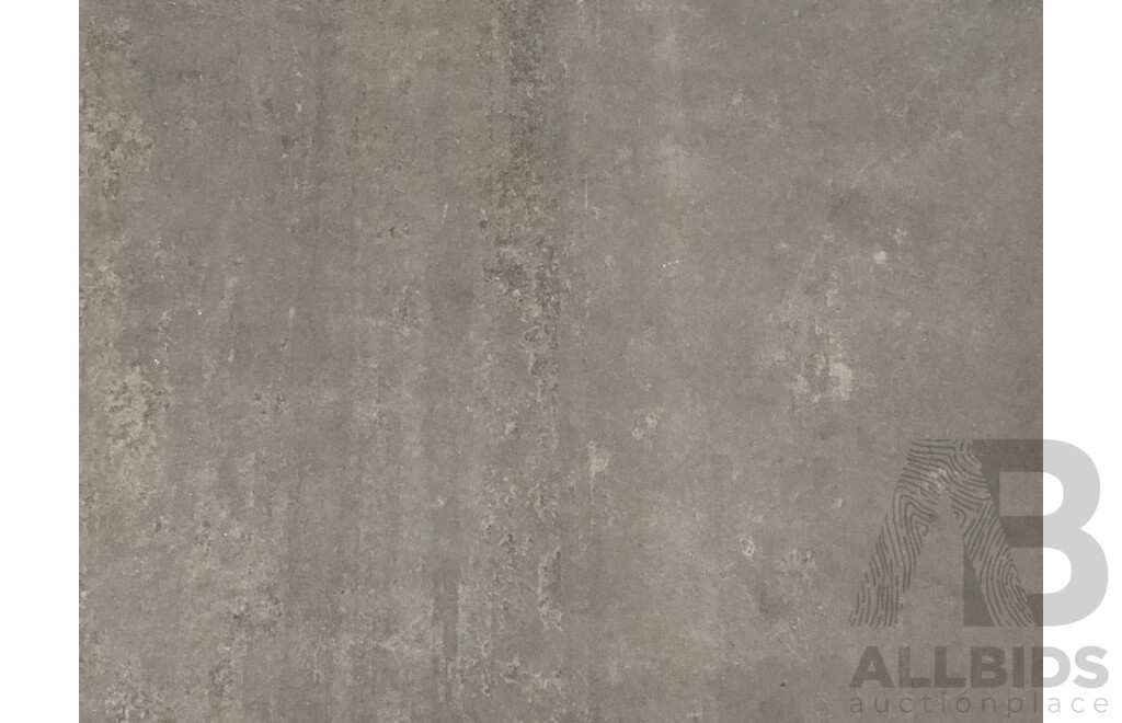 FLORIM Rawtech Mud Matte 800mm X 800mm Italian Floor & Wall Tiles - 7.68m2 - Brand New - ORP $844.80