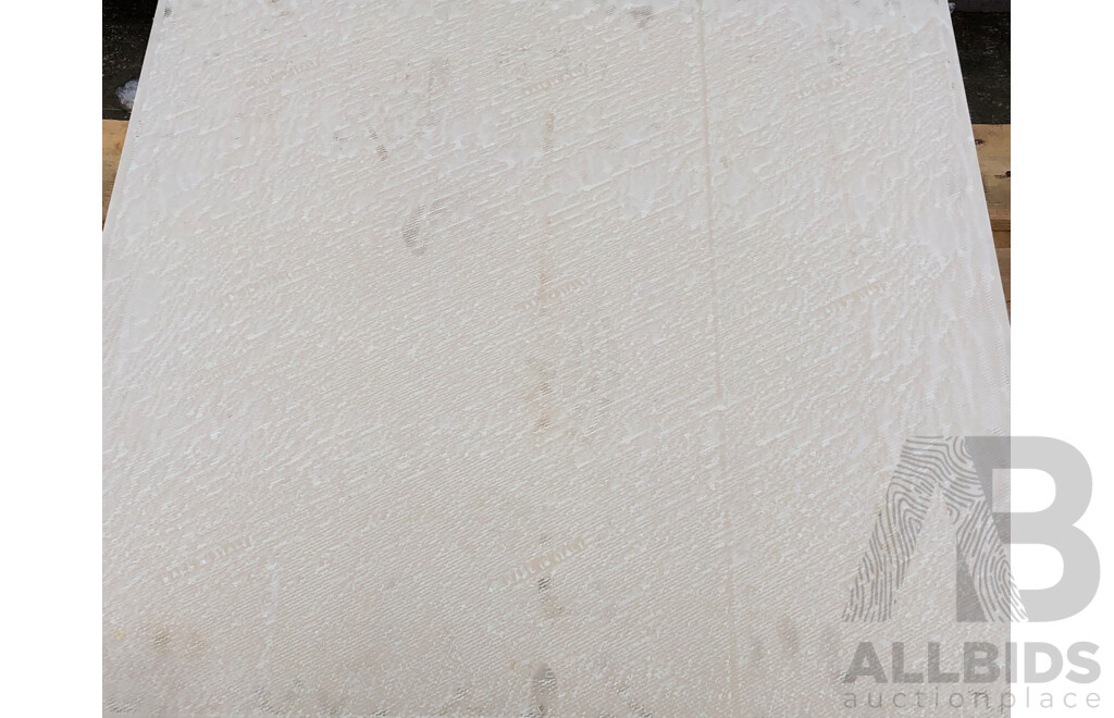 : FLORIM Rawtech White Matte 800mm X 800mm Italian Floor & Wall Tiles - 8.96m2 - Brand New - ORP $985.60