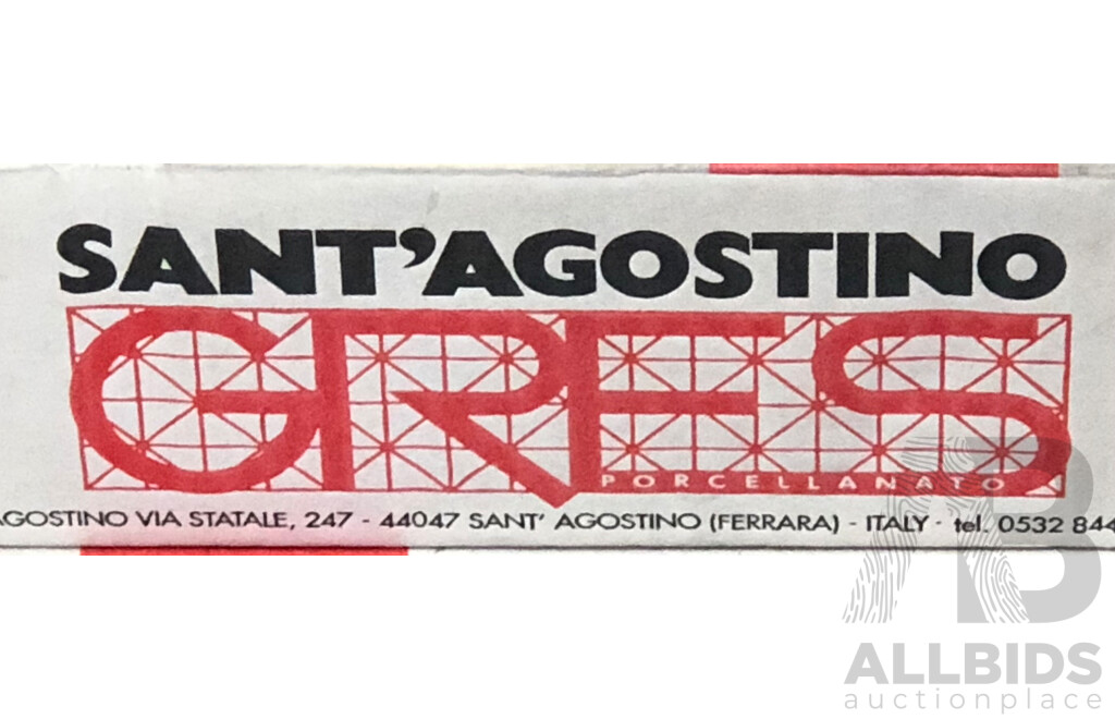 SANTAGOSTINO Flow Greige Matte 300mm X 600mm Italian Floor & Wall Tiles - 11.34m2 - Brand New - ORP $1,077.30