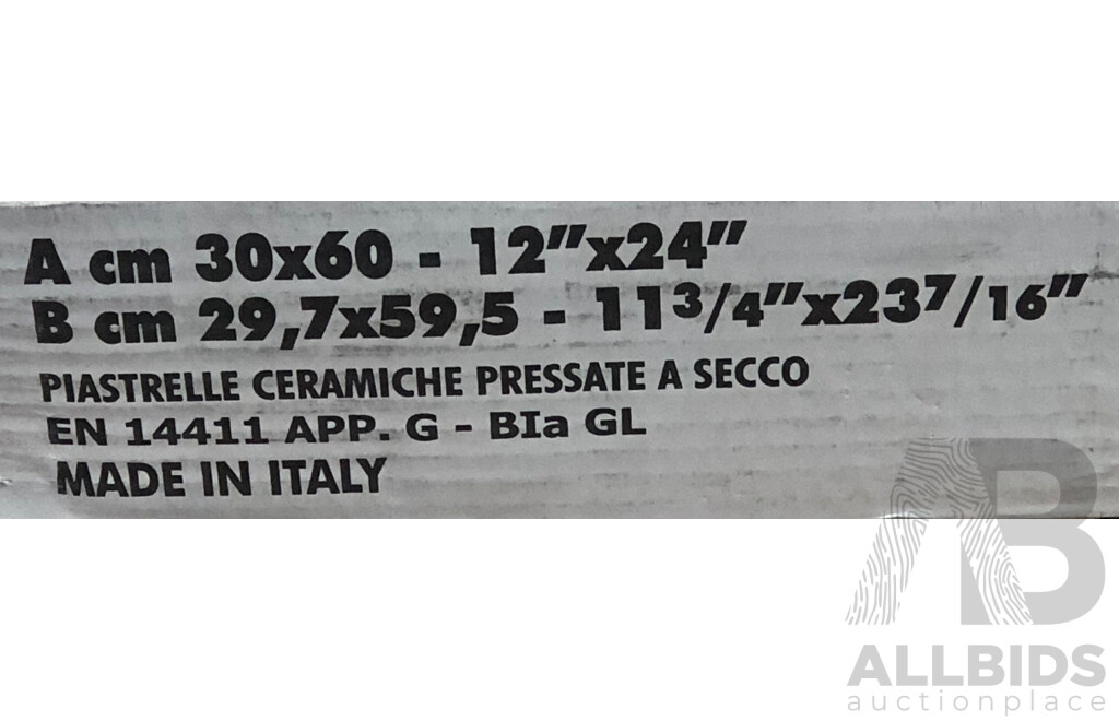 SANTAGOSTINO Flow Greige Matte 300mm X 600mm Italian Floor & Wall Tiles - 11.34m2 - Brand New - ORP $1,077.30