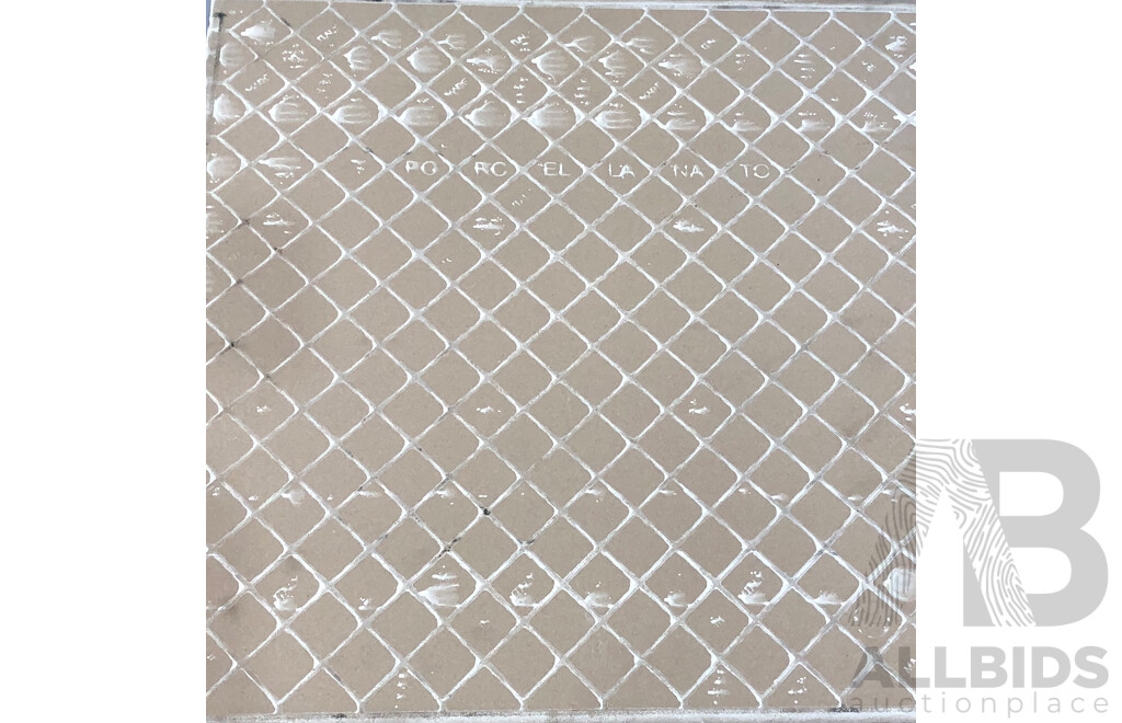 Linea Progetto Avantgarde Nero Italian 450mm X 450mm Wall/Floor Tiles - 8.1m2 - Brand New - ORP $607.50