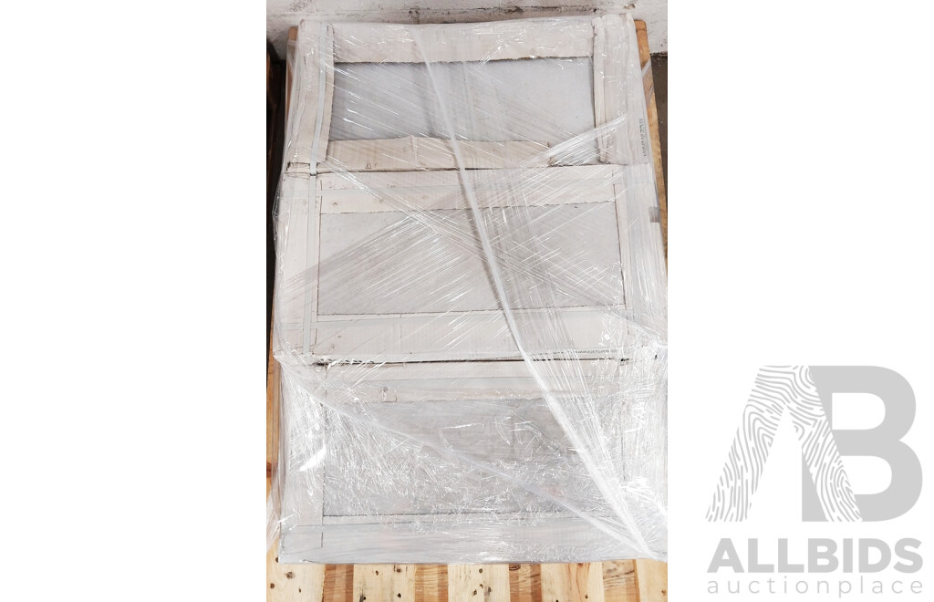 Limestone White Matt 300mm X 600mm Porclian Wall & Floor Tiles - 10.08m2 - Brand New - ORP $655.20