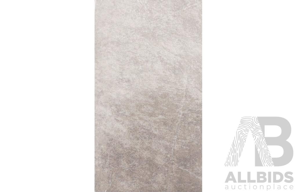 Trax Military Structured 300mm X 600mm ) Made in Italy - Porcelain Wall & Floor Tiles - 9.72m2 - Brand New - ORP $972.00