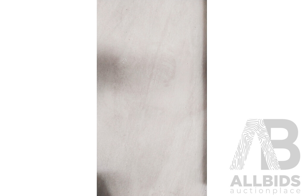 Tentation Blanc Lappato 300mm X 600mm )Made in Italy - Porcelain Wall & Floor Tiles - 6.48m2 - Brand New - ORP $550.80