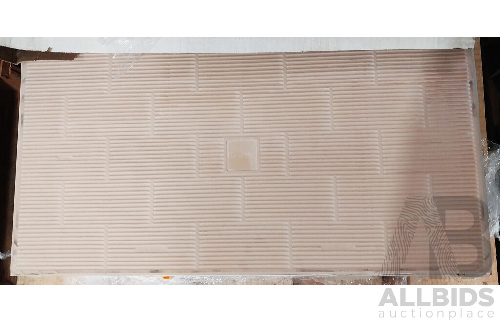 Solutions Carrara Gloss 300mm X 600mm ) Ceramic Wall Only Tiles - 10.08m2 - Brand New - ORP 655.20