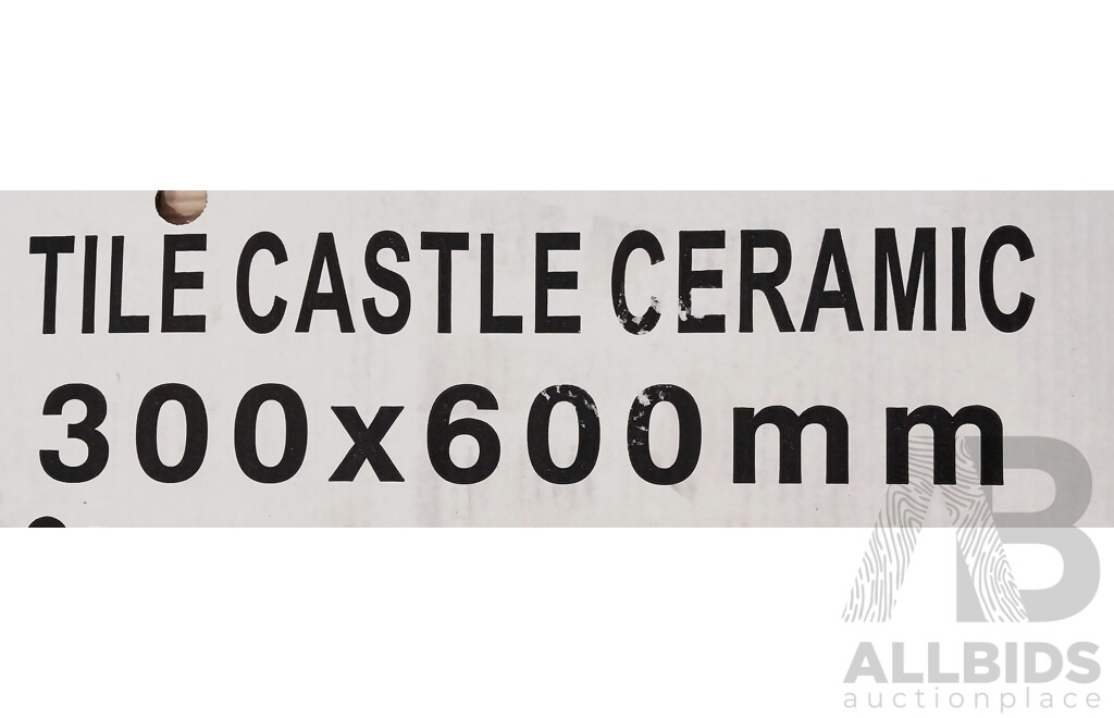 Solutions Carrara Gloss 300mm X 600mm ) Ceramic Wall Only Tiles - 10.08m2 - Brand New - ORP 655.20
