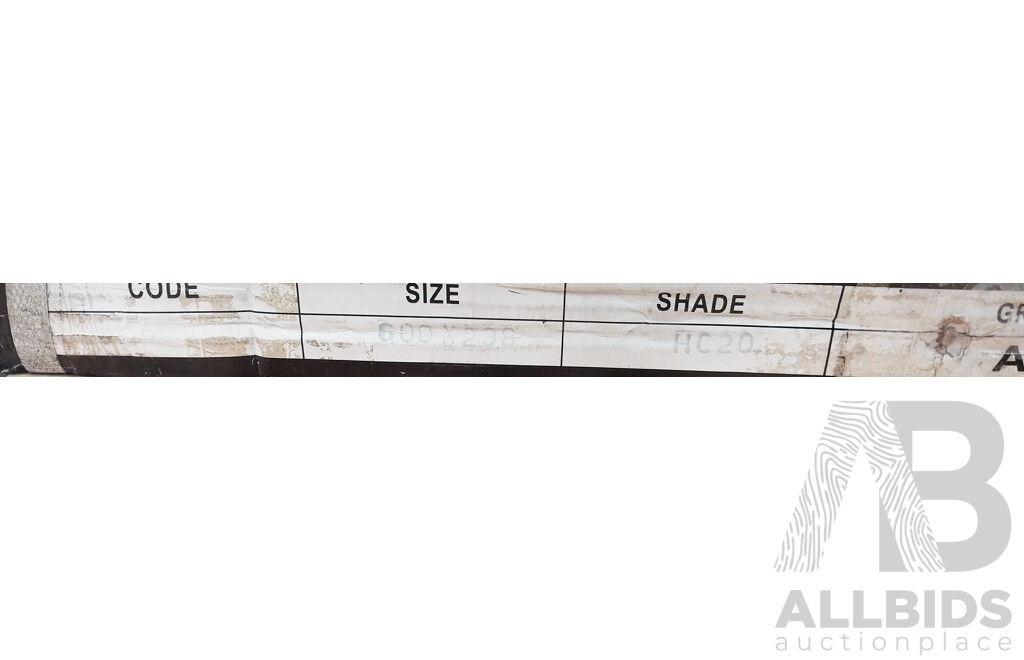 Greige Polished 300mm X 600mm ) Porcelain Wall & Floor Tiles - 11.88m2 - Brand New - ORP $772.20