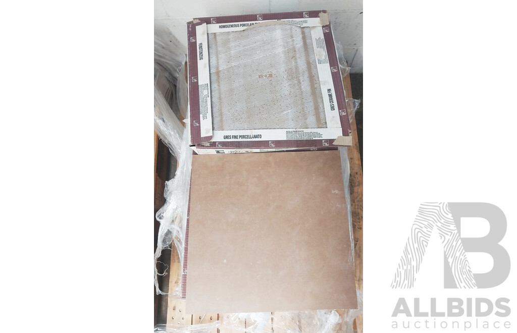 REX Tabacco Matt ( 450mm X 450mm ) Made in Italy - Porcelain Wall & Floor Tilest - 12.81m2 - Brand New - ORP $1,409.10