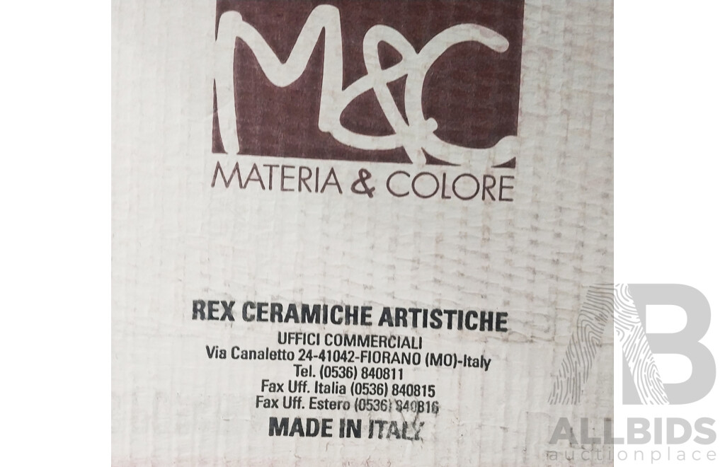 REX Tabacco Matt  ( 450mm X 450mm ) Made in Italy - Porcelain Wall & Floor Tilest - 12.81m2 - Brand New - ORP $1,409.10