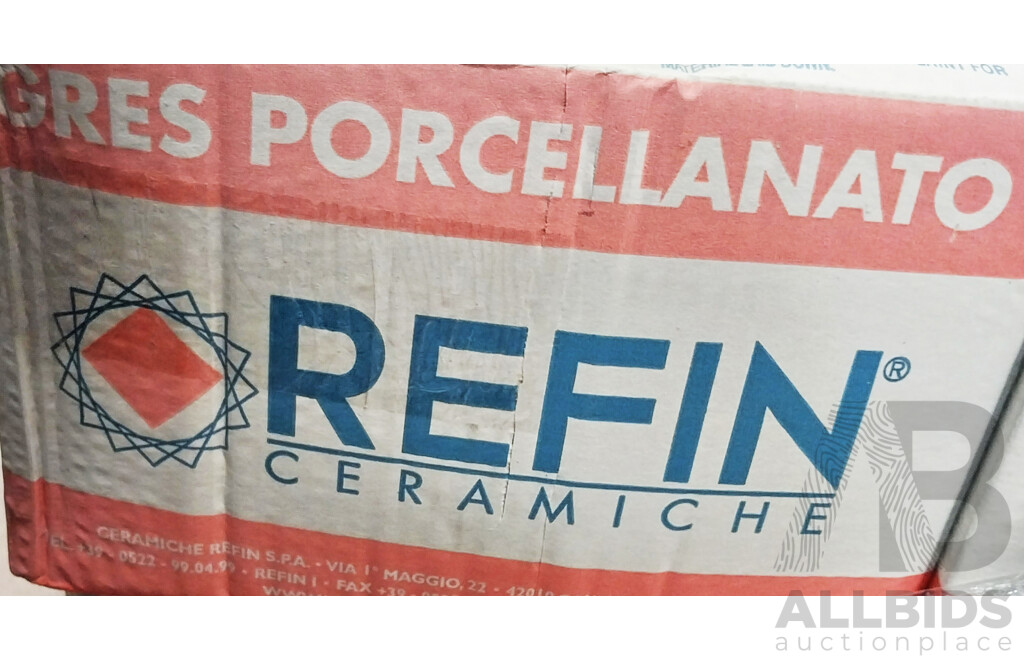 REFIN Fabula Cenere Matt  ( 150mm X 150mm ) Made in Italy - Porcelain Wall & Floor Tilest - 26.46m2 - Brand New - ORP $2,249.10