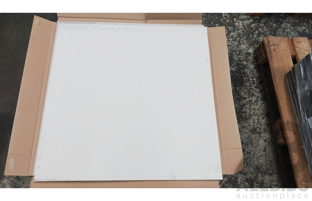 Casa Dolce Casa Stone Burl White Matt  ( 800mm X 800mm ) Made in Italy - Porcelain Wall & Floor Tiles - 8.96m2 - Brand New - ORP $1,299.20