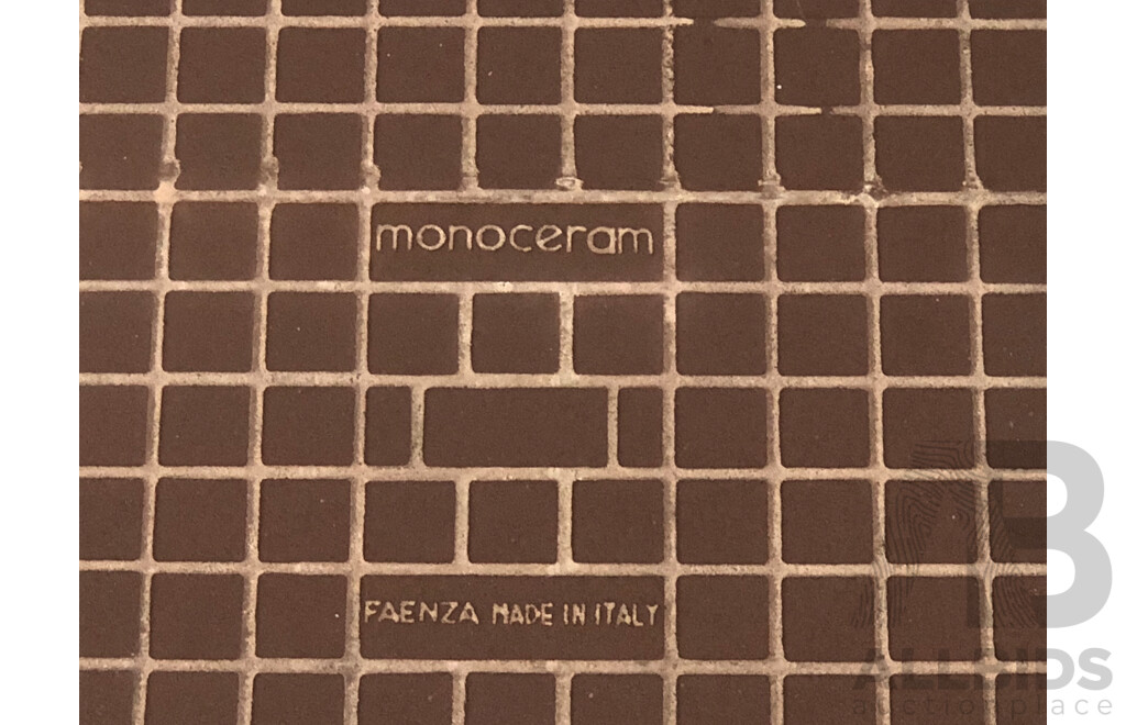 Monoena Metro Terracotta Textured 200mm X 200mm Italian Wall & Floor Tiles - 22.4m2 - Brand New - ORP $1904.00