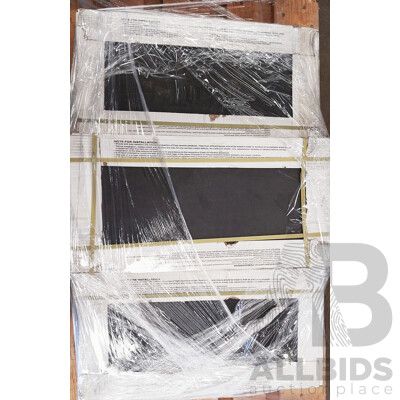 Plaza Graphite Matt 300mm X 600mm Porclian Wall & Floor Tiles - 7.56m2 - Brand New - ORP $567.00