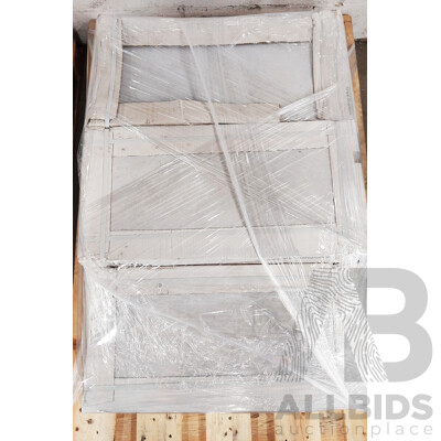 Limestone White Matt 300mm X 600mm Porclian Wall & Floor Tiles - 10.08m2 - Brand New - ORP $655.20