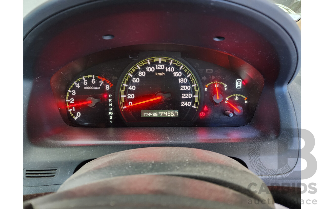 09/2004 Honda Accord VTi 40 4d Sedan Red 2.4L