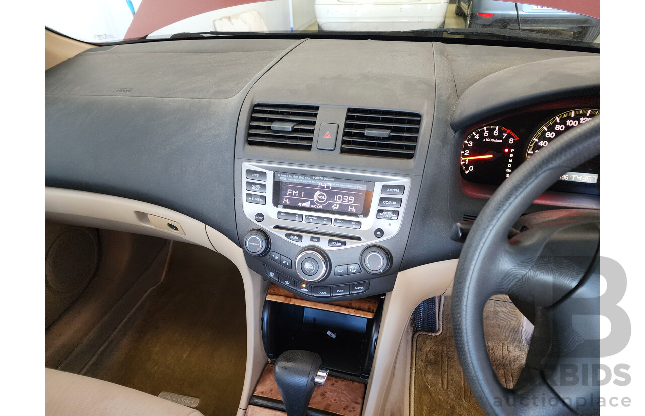 09/2004 Honda Accord VTi 40 4d Sedan Red 2.4L