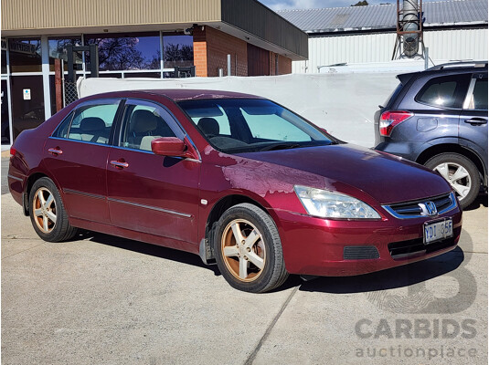 09/2004 Honda Accord VTi 40 4d Sedan Red 2.4L