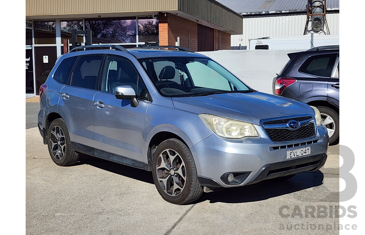 02/2013 Subaru Forester 2.0d-S MY13 4d Wagon Silver 2.0L