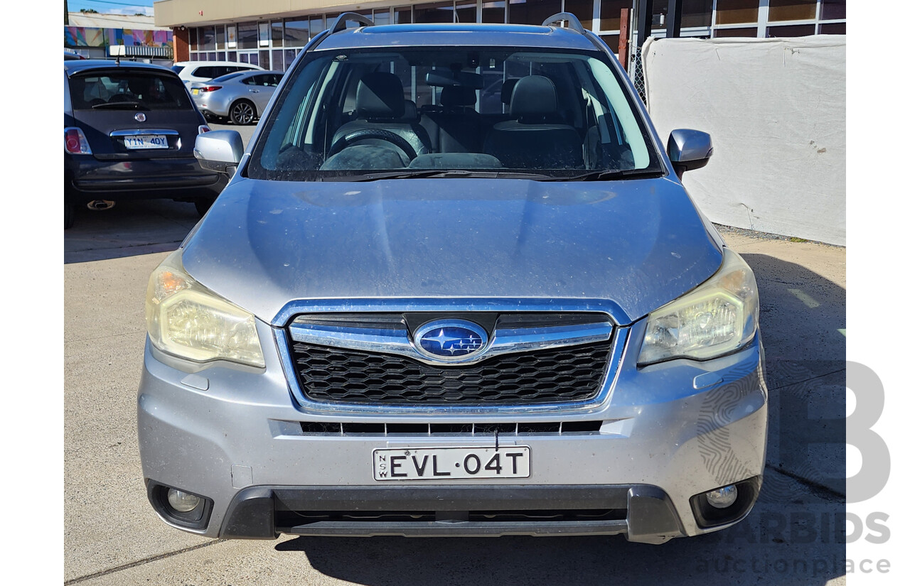 02/2013 Subaru Forester 2.0d-S MY13 4d Wagon Silver 2.0L