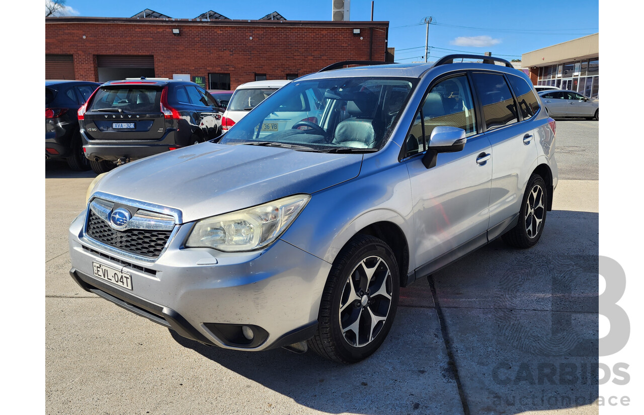 02/2013 Subaru Forester 2.0d-S MY13 4d Wagon Silver 2.0L