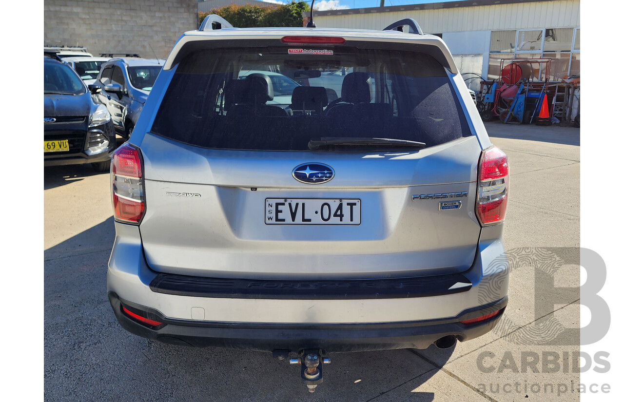 02/2013 Subaru Forester 2.0d-S MY13 4d Wagon Silver 2.0L