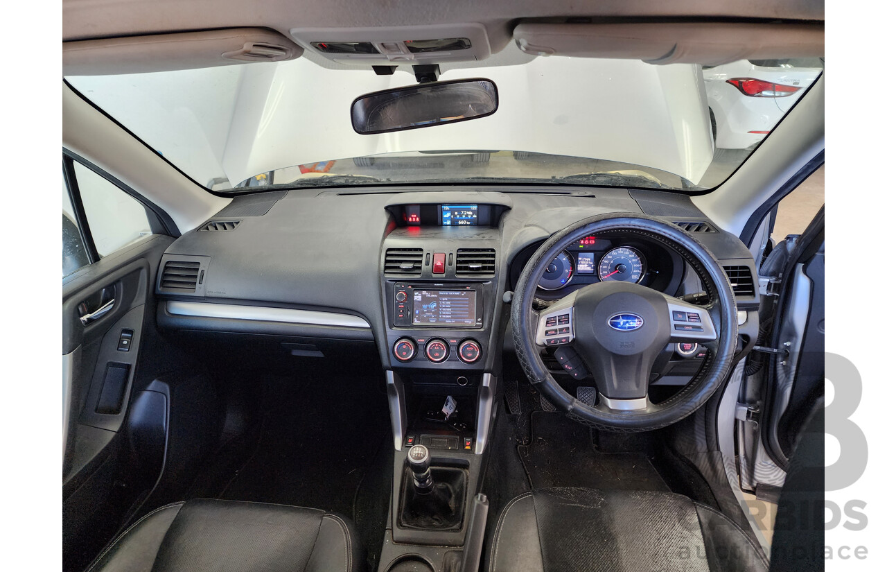 02/2013 Subaru Forester 2.0d-S MY13 4d Wagon Silver 2.0L