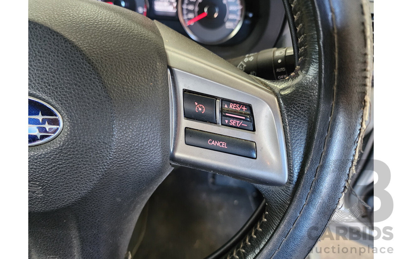 02/2013 Subaru Forester 2.0d-S MY13 4d Wagon Silver 2.0L