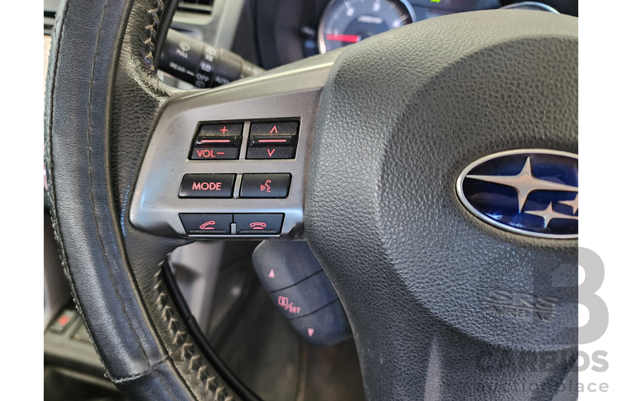 02/2013 Subaru Forester 2.0d-S MY13 4d Wagon Silver 2.0L