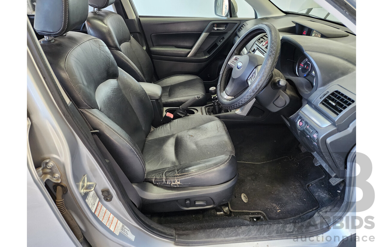 02/2013 Subaru Forester 2.0d-S MY13 4d Wagon Silver 2.0L