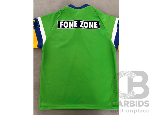 2006 Signed Canberra Raiders 25th Anniversary Jersey