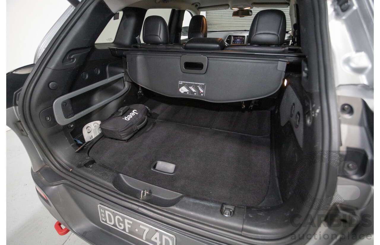 08/2014 Jeep Cherokee Trailhawk (4x4) KL 4D Wagon Billet Silver Metallic 3.2L