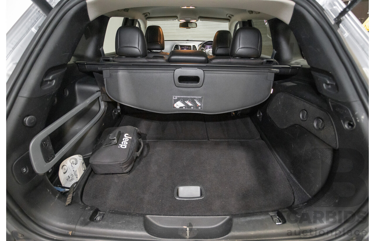 08/2014 Jeep Cherokee Trailhawk (4x4) KL 4D Wagon Billet Silver Metallic 3.2L