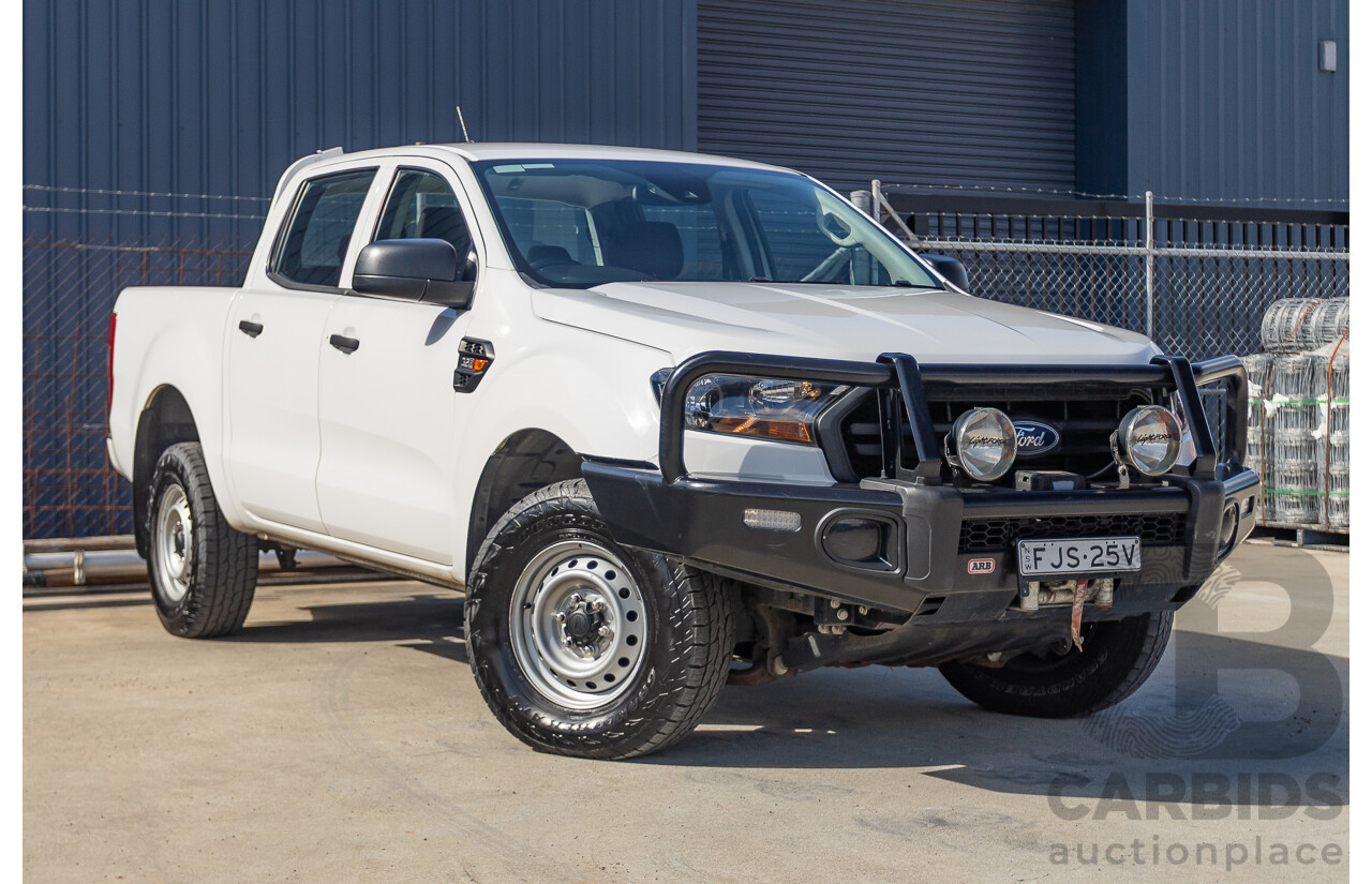 09/2021 Ford Ranger XL 3.2 (4x4) PX MKIII MY21.75 Double Cab P/Up White Turbo-Diesel 3.2L