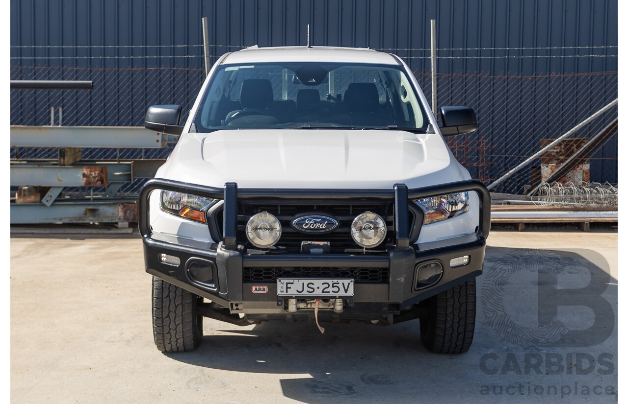 09/2021 Ford Ranger XL 3.2 (4x4) PX MKIII MY21.75 Double Cab P/Up White Turbo-Diesel 3.2L