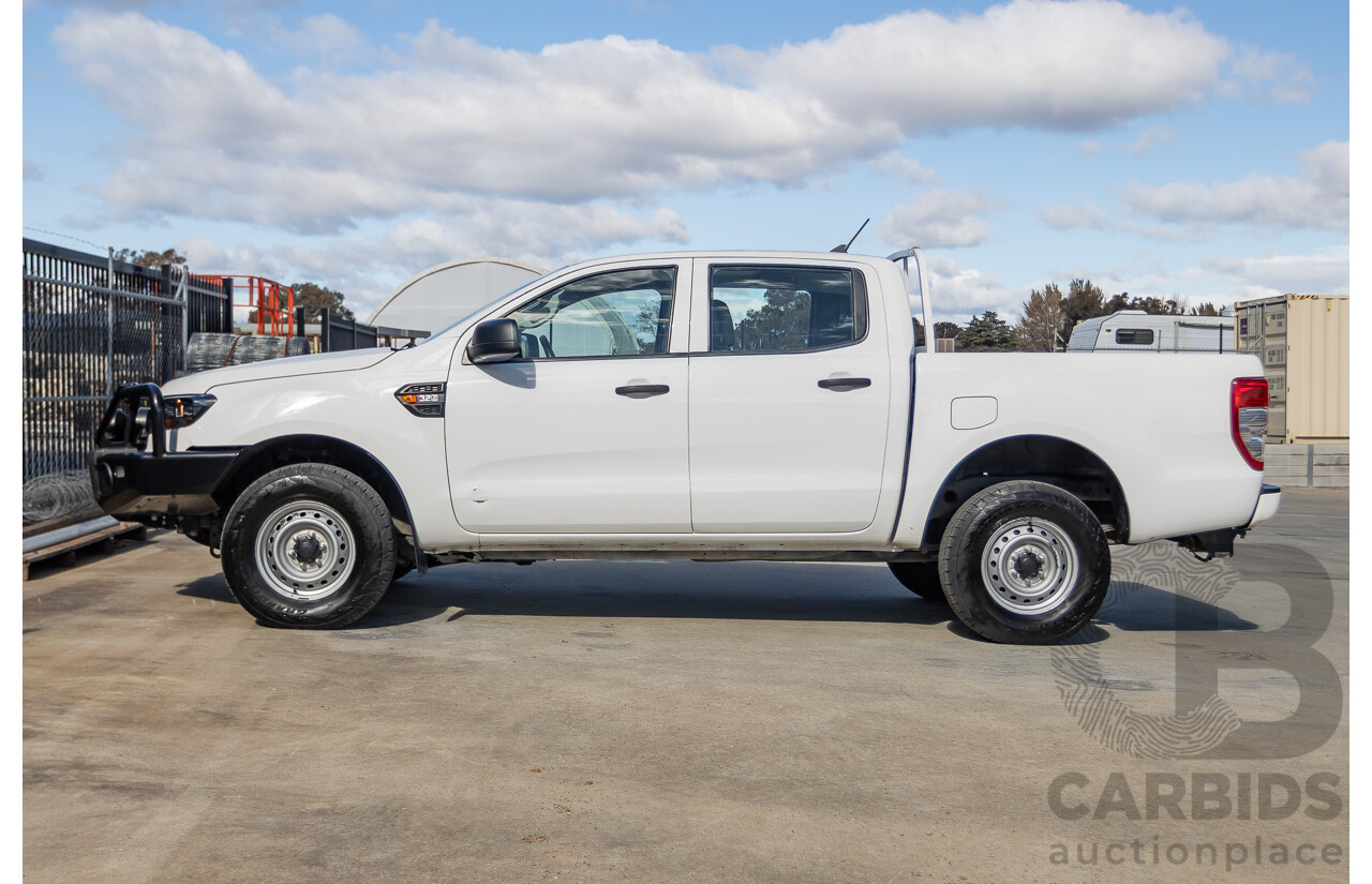 09/2021 Ford Ranger XL 3.2 (4x4) PX MKIII MY21.75 Double Cab P/Up White Turbo-Diesel 3.2L