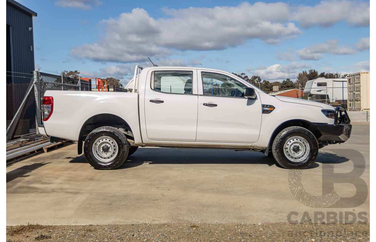 09/2021 Ford Ranger XL 3.2 (4x4) PX MKIII MY21.75 Double Cab P/Up White Turbo-Diesel 3.2L