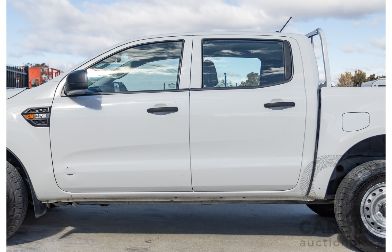 09/2021 Ford Ranger XL 3.2 (4x4) PX MKIII MY21.75 Double Cab P/Up White Turbo-Diesel 3.2L