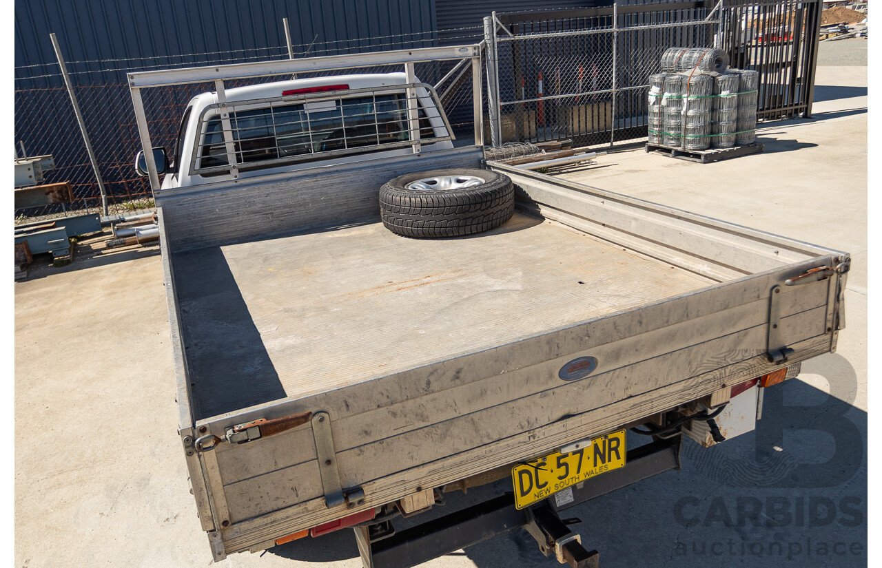 6/2013 Holden Colorado LX RG C/Chas Summit White Turbo 2.8L