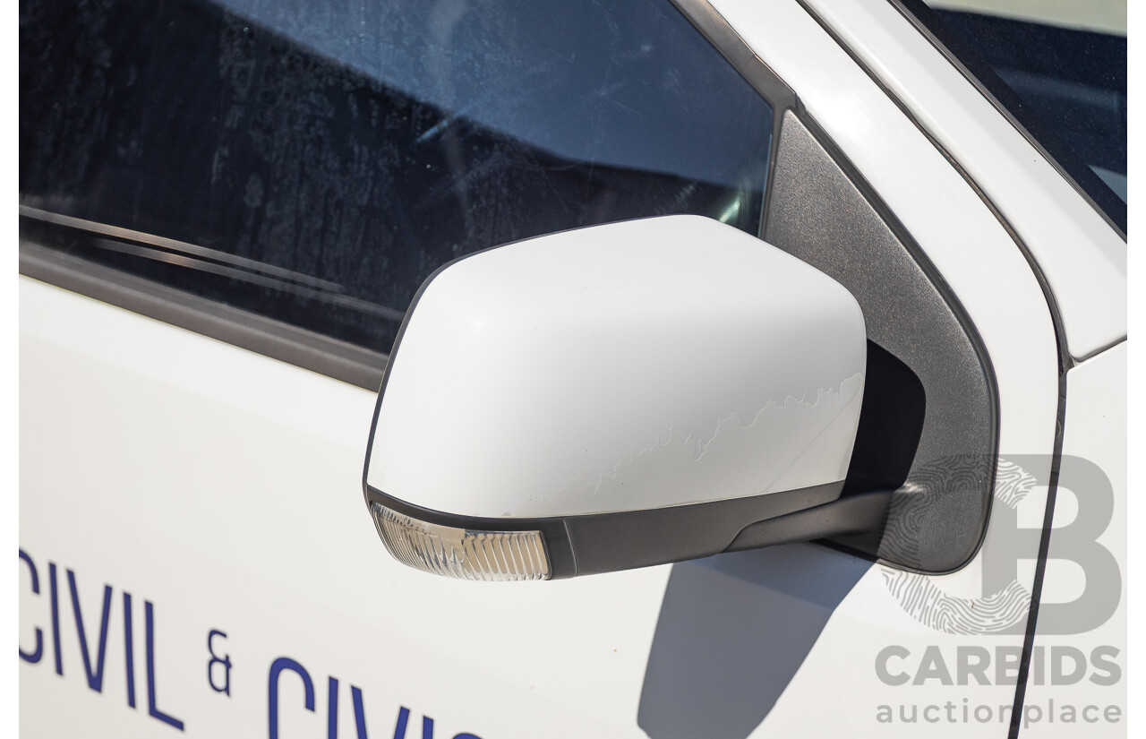 6/2013 Holden Colorado LX RG C/Chas Summit White Turbo 2.8L