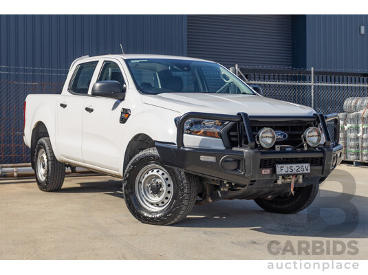 09/2021 Ford Ranger XL 3.2 (4x4) PX MKIII MY21.75 Double Cab P/Up White Turbo-Diesel 3.2L