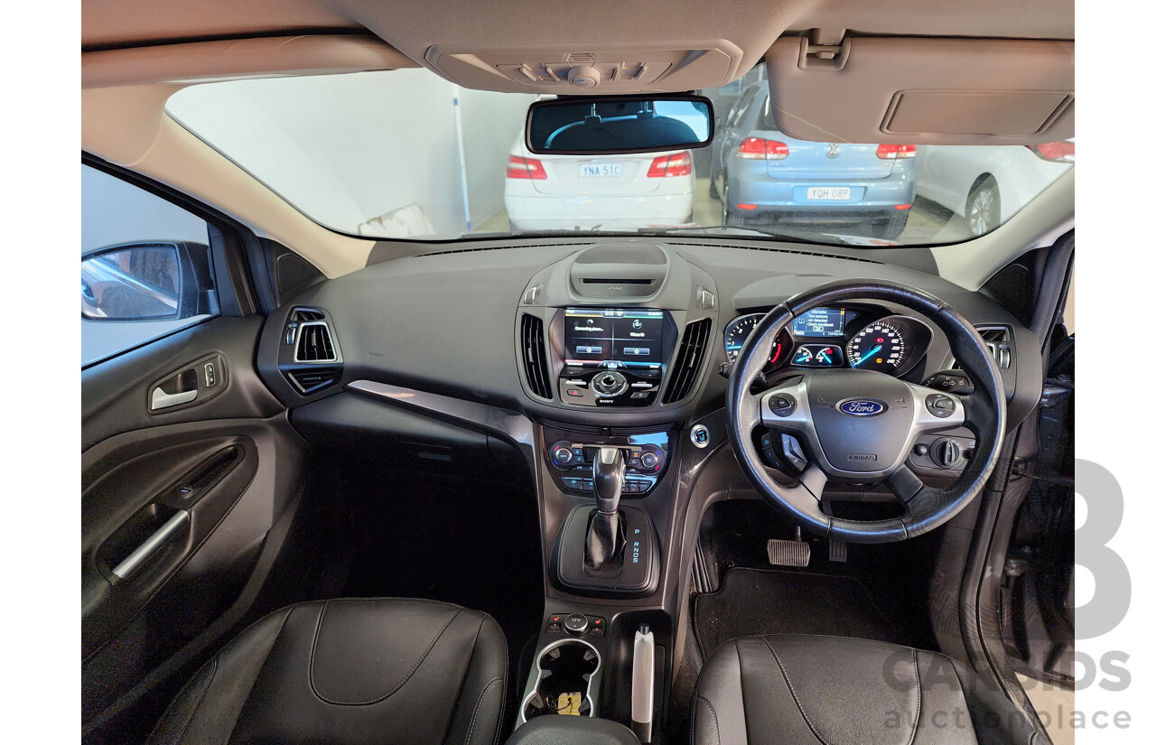 09/2016 Ford Kuga Titanium (awd) TF MK 2 4d Wagon Grey 2.0L