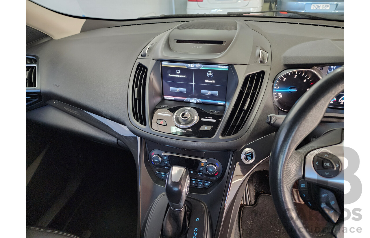 09/2016 Ford Kuga Titanium (awd) TF MK 2 4d Wagon Grey 2.0L