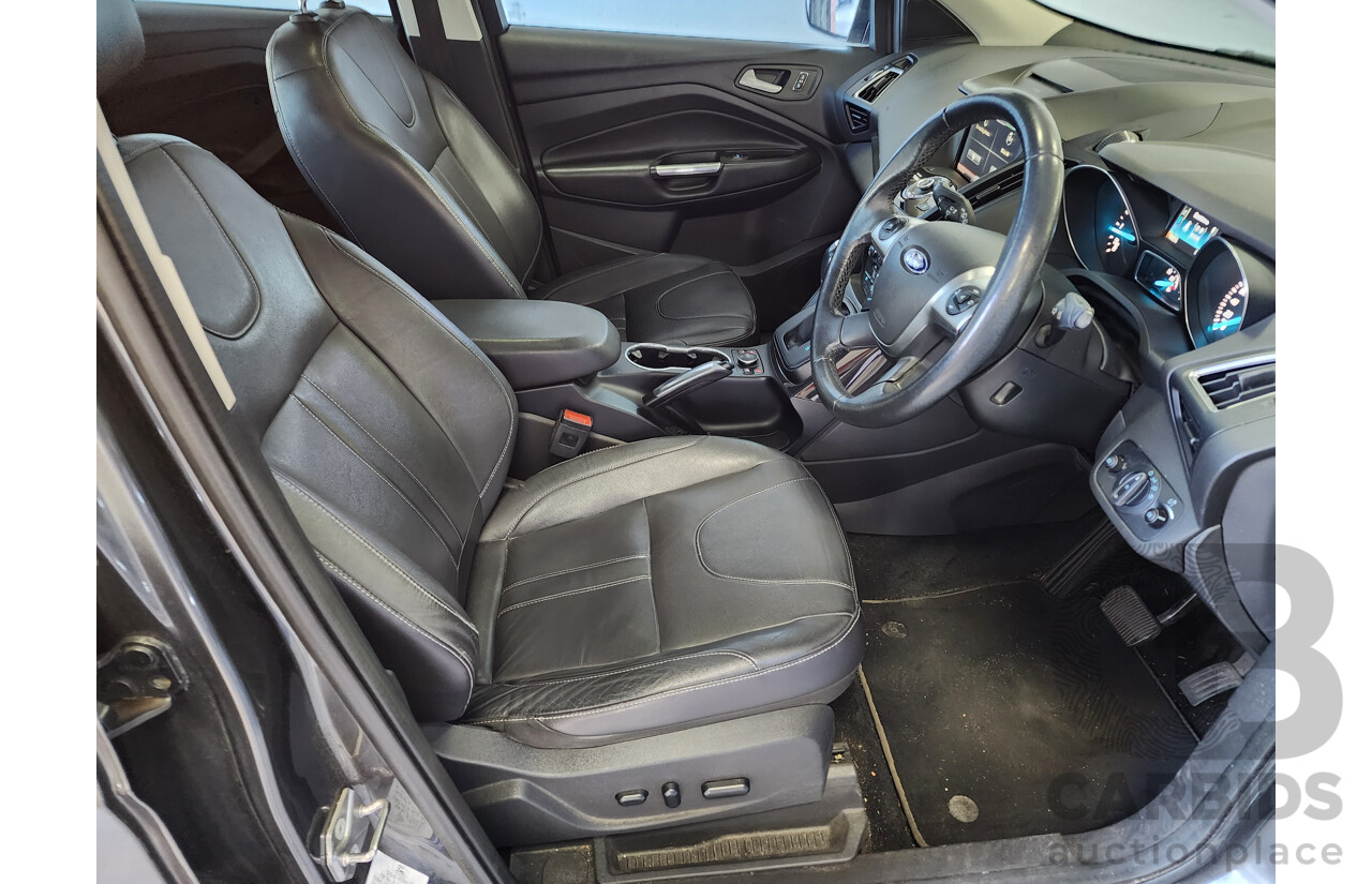 09/2016 Ford Kuga Titanium (awd) TF MK 2 4d Wagon Grey 2.0L