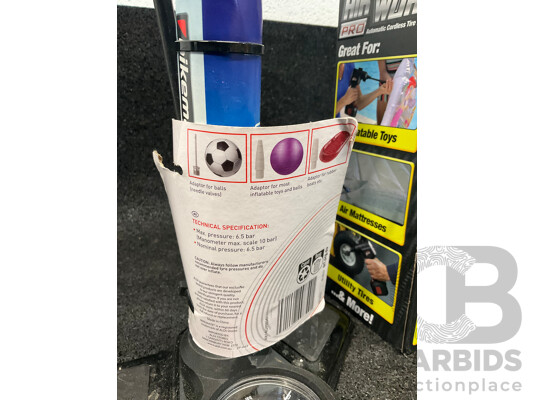 BIKEMATE Floor Pump - AIR WORK Pro