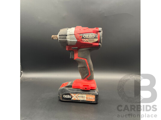 OZITO POWER X Charge (PXC) 18V Brushless Impact Wrench