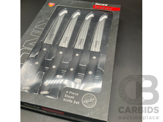 BACCARAT IconiX 4 Piece Steak Knife Set